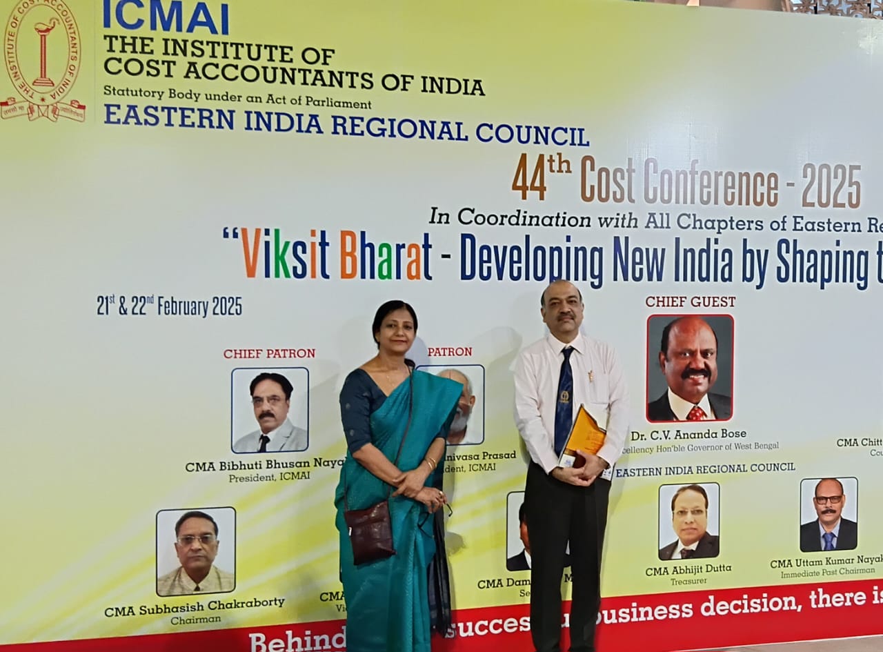 TEAM GRSE LED BY SHRI R.K. DASH, DIRECTOR (FINANCE) AT 44TH COST CONFERENCE OF INSTITUTE OF COST ACCOUNTANTS OF INDIA, KOLKATA ON 21 FEB 2025 - Thumbnail